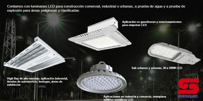 Luminarias LED